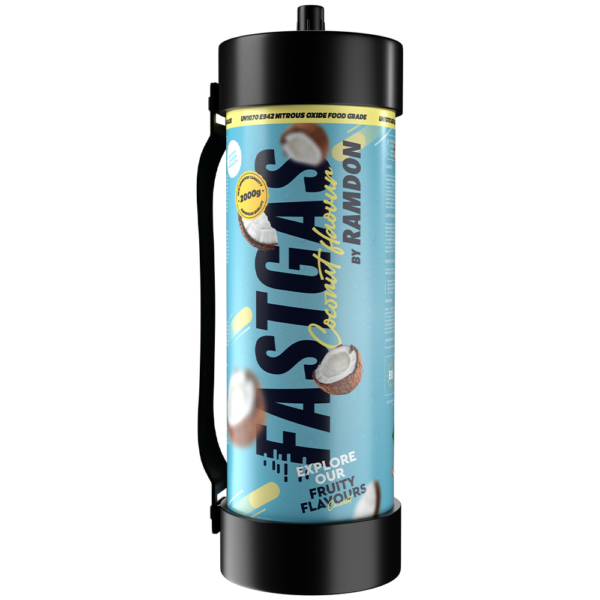 FastGas Coconut Nitrous Oxide Cylinder 2000 grams