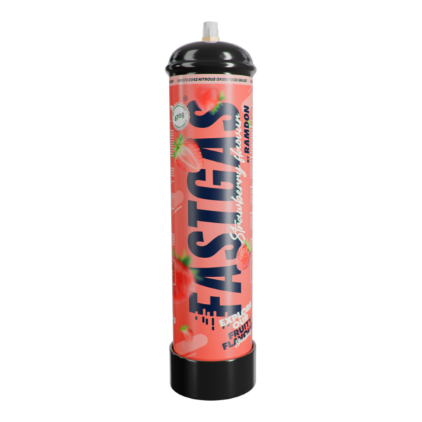 FastGas Strawberry Nitrous Oxide Cylinder 670 grams