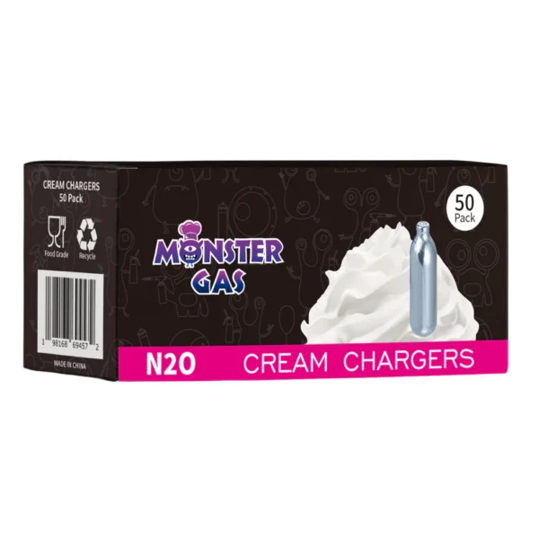 MONSTER GAS 8G N2O Whipped Cream Charger